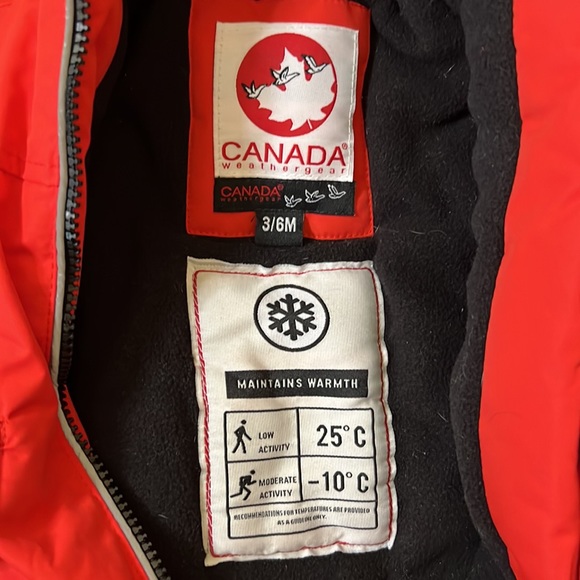 Canada Weather Baby snow suit - Picture 5 of 13